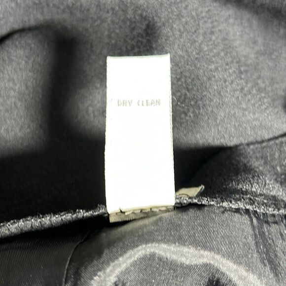 Lord & Taylor The American Petite Women's Pure New Wool Black Skirt Size SP - Picture 5 of 6